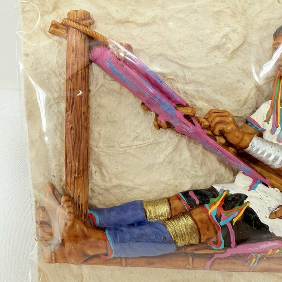 Karen Padong Long Neck Tribe Hilltribes Magnet Resin Northern Thailand Souvenir - Picture 10 of 10